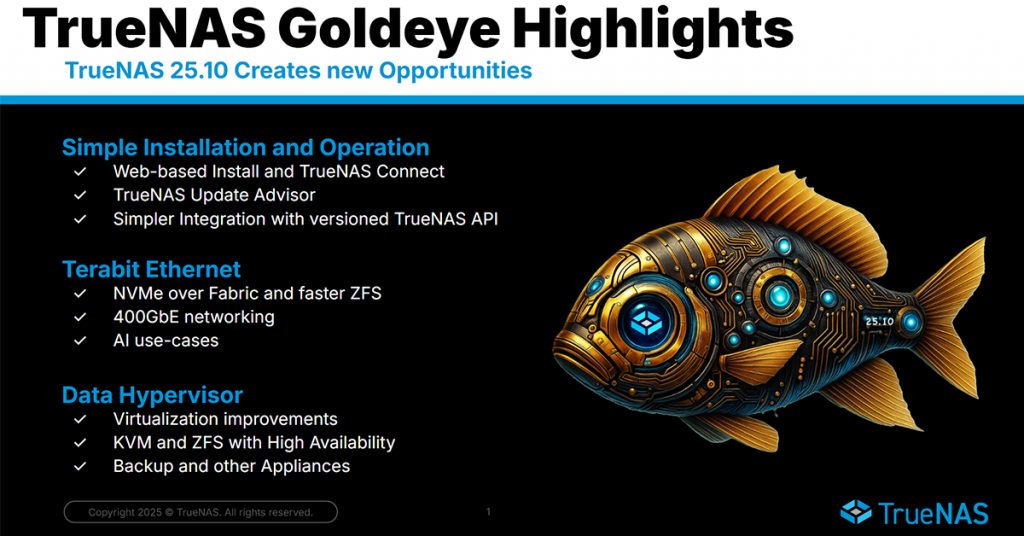 TrueNAS Goldeye