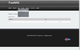 FreeNAS webgui group disk wizard