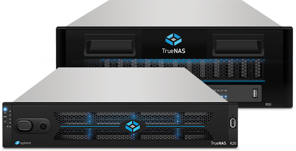TrueNAS R40 and R50 machines